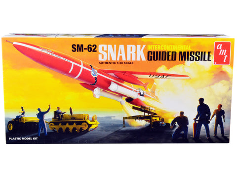 Northrop SM-62 Snark Intercontinental Guided Missile Plastic Model Kit (Skill Level 2) 1/48 Scale Model by AMT