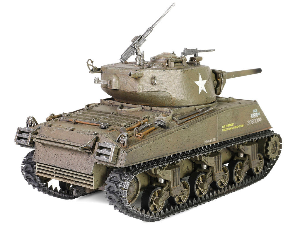 Sherman M4A3E2 (75) “Cobra King” Medium Tank “First in Bastogne” Georg ...