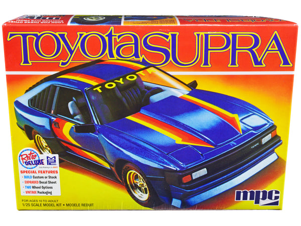 1983 Toyota Celica Supra Plastic Model Kit (Skill Level 2) 1/25 Scale Model Car by MPC