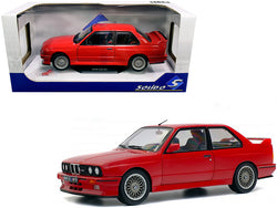 1986 BMW E30 M3 Red 1/18 Diecast Model Car by Solido