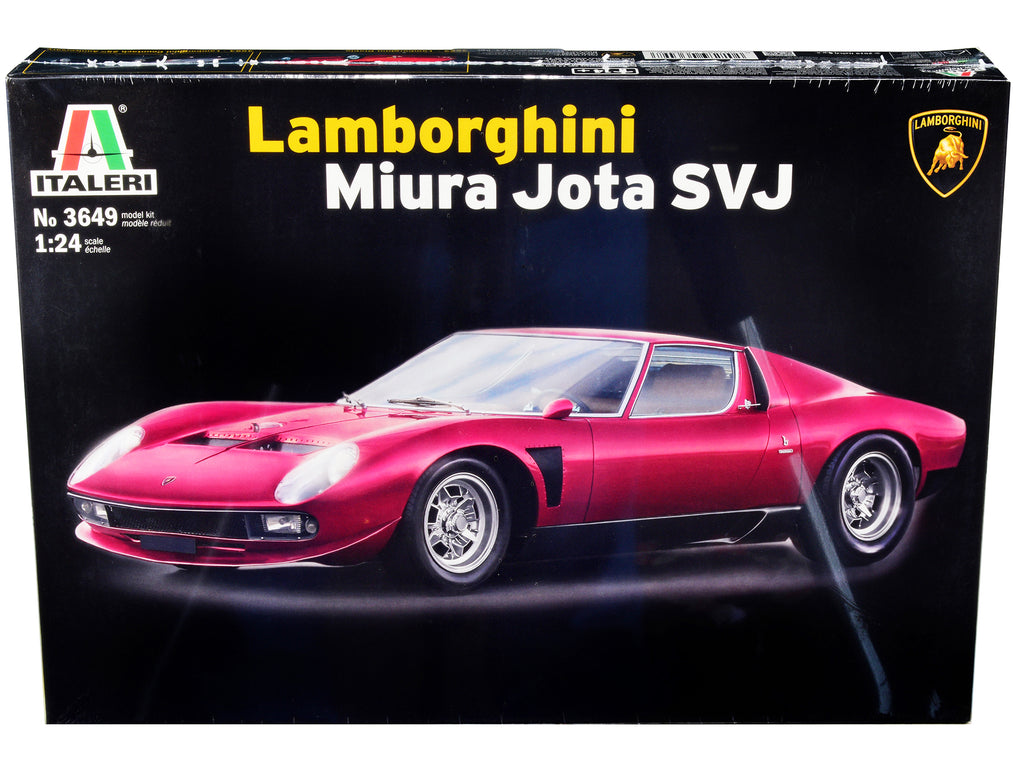 Lamborghini Miura Jota SVJ Plastic Model Kit (Skill Level 2) 1/24 Scal ...